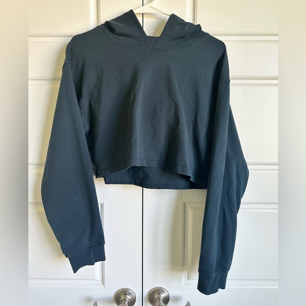 Large Free Spirit Crop Hoodie